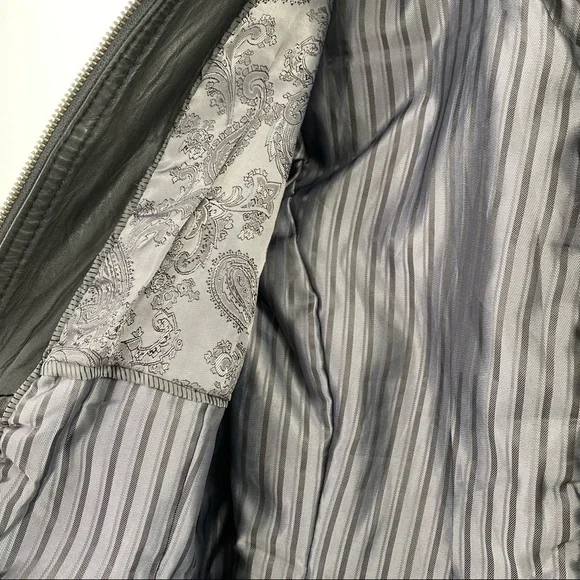 Danier Black Leather Removable Double-Lined Jacket - Size S - Picture 8 of 11